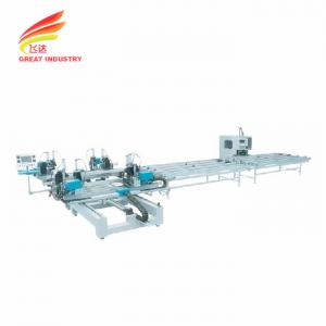 Industrial window making machinery angle machines cnc welding and corner cleaning machine for pvc upvc windows