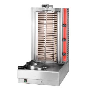 China Commercial Electric Shawarma Machine with Stainless Steel Body and 220-240V Power supplier
