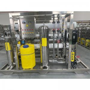 China Auto PLC 6m3 per hour Industrial RO Water Filter Purification System for Brackish Water supplier