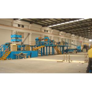 Light Weight Aluminum Sheet Continuous PU/EPS Sandwich Panel Production Line With 3-6m/min