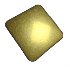 AISI 304 Vibration Titanium Gold Colored Customized Size Stainless Steel Sheet Price Per Squater Meter