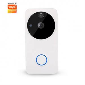 White 64GB Tuya Smart Video Doorbell Intercom System 1920*1080P