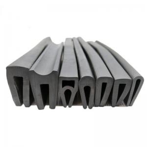 Flexible Rubber Edge Trims for Glass or Metal Sheets U Profile EPDM or PVC Extrusion