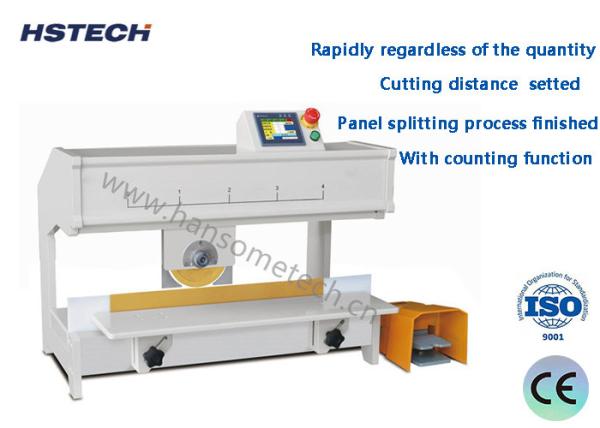 Cutting Distance Setted Compare With Manual Operation V-Cut PCB Separator