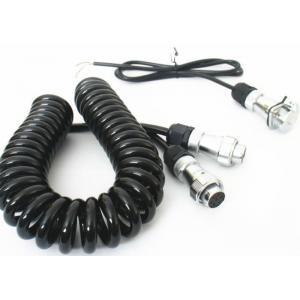 China Waterproof 7 Pin Spiral Power Cable Trailer Cable for Motorhome Security Camera supplier