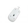 China USB2.0 White Optical Silicone Mouse IP68 EMC With Comfortable Shape wholesale