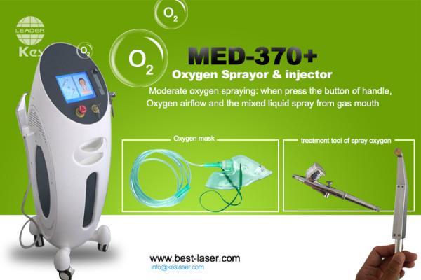 Vertical Water Oxygen Injection Skin Tightening and Whitening Beauty Machine