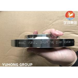 China REBORDE FORJADO DE ACERO INOXIDABLE ASTM A182 F316L SOFF ASME B16.5 DE ALTA RESISTENCIA wholesale