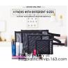 Zipper Mesh Bags, Pack of 4 (S/M/L & Pencil Pouch), Beauty Makeup Cosmetic
