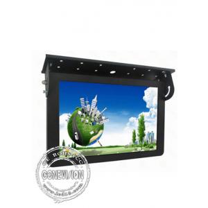 Wireless 3G Wifi Taxi Digital Signage HD LCD Advertising Screen Quad Core / Octa Core