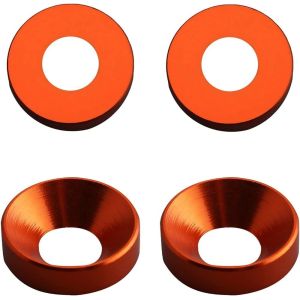 China Aluminum Conical Cone Countersunk Washer with Plain Finish for M4 M5 M6 M8 Sizes wholesale