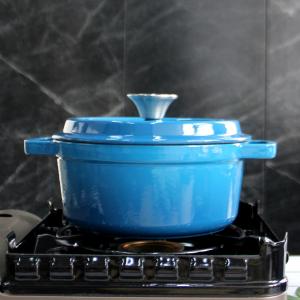 2/2.5/2.8/3.8/4.8L Enameled Cast Iron Braiser For Daily Use