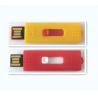 China Plastic Mini USB Flash Disk / Mini Usb Flash Drive 128gb 256gb Yellow Green Color wholesale