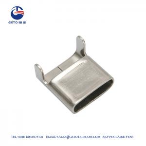 China SS201 6.4mm 0.38mm 50M Stainless Steel Clip on sale 