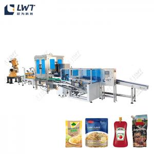 Bagged condiment production line bag production line