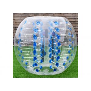 China Leisure Centre Inflatable Outdoor Toys , Pool Land Inflatable Bumper Ball supplier