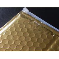 China Star Packaging Zipper Slide Matte Gold Bubble Bag Zipper plastic bag For Gifts on sale