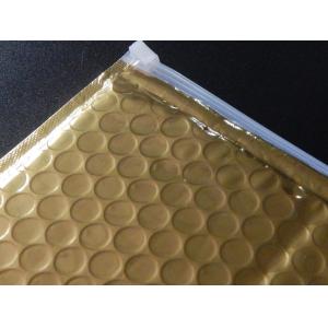 Star Packaging Zipper Slide Matte Gold Bubble Bag Zipper plastic bag For Gifts