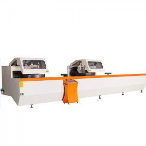 Curtain wall machines 4kw*2 double bevel miter saw 2800r/min compound angle aluminum curtain wall machine