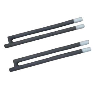 China Grado 1500 Elementos de carburo de silicio 450 mm SiC Elementos de calefacción supplier