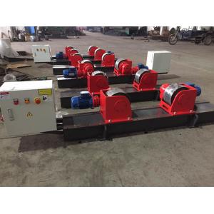 China Bolt  Adjustment Conventional Pipe Welding Rollers 40 Ton Load Capacity supplier