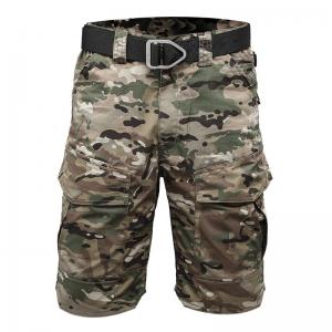 China Summer Thin Tactical Pants Quick Dry Camouflage Shorts Multi-Pocket Work Pants supplier