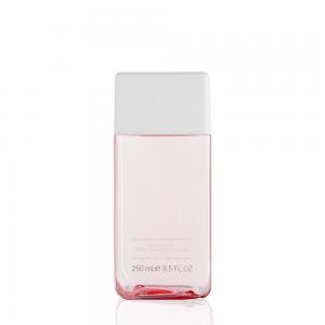 Square Plastic Cosmetic Bottles 250ML PETG Cosmetic Packaging