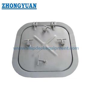 China CB/T 3728 Type D Flush Weathertight Small Hatch Cover With Dogs Marine Outfitting supplier