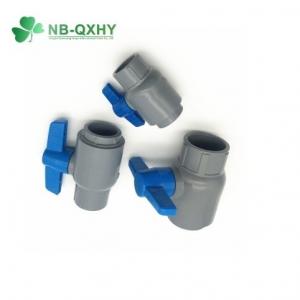 China PVC Pipe Fittings Compact Ball Valve for Water Industrial Usage in Swimming Pool supplier