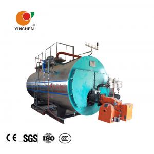 Low Pressure Steam Boiler 0.3-20 Tons / Horizontal Three Pass Fire Tube Boiler
