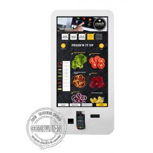 China Touch Screen POS machine Self-service Interactive Display Restaurant Smart Wall mount LCD Display supplier