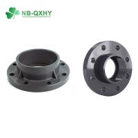 China 1/2 to 8 RF Sealing Surface PVC UPVC Flange for Custom ANSI DIN Pn16 Pipe Fitting on sale