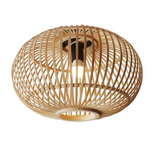 China Customized Wicker Lamp Shade Pendant For Indoor Hallway Ceiling wholesale