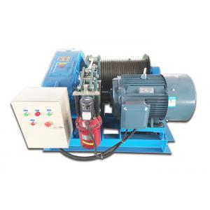 China Hydraulic Wire Rope Electric Winch , 10T Electric Power Winch For Construction Site supplier