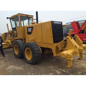 Road Construction Used Motor Grader , Cat 140h Motor Grader 14' Moldboard