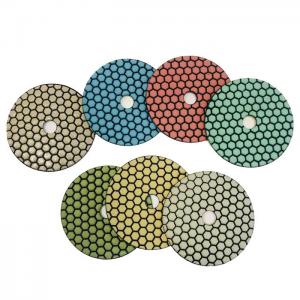 6 Inch Granite Wet Polishing Pads With High Softness