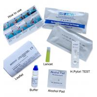 China Accurate One Step 25pcs/box H Pylori Stool Test Helicobacter Pylori Antibody Rapid on sale