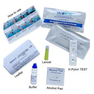 Accurate One Step 25pcs/box H Pylori Stool Test Helicobacter Pylori Antibody Rapid