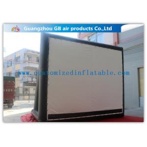 China Enjoy Outdoor Large Inflatable Movie Screen Film Screen For Party / Wedding supplier