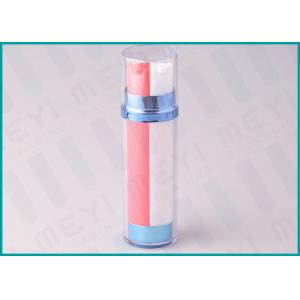 China 25 ML Acrylic Double Wall Lotion Serum Pump Bottle , Plastic Cosmetic Bottles  supplier