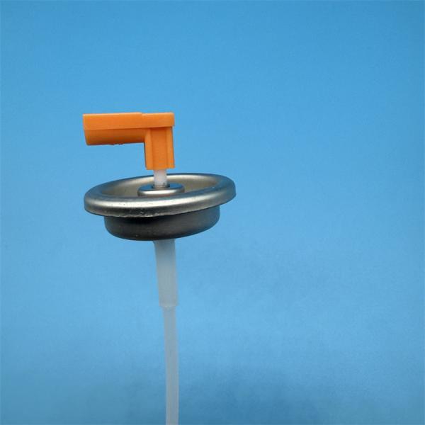  Eco-friendly metered valve with plastic stem for personal care items with leak-proof design