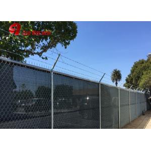 9 Gauge 2 In Mesh Openning Hot Dipped Galvanized Heavy Chain Link Fence