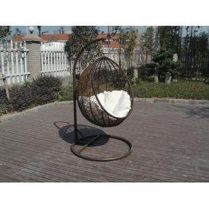 China Excellent Contemporary Outdoor Rattan Furniture Swing Chair For Cafe supplier