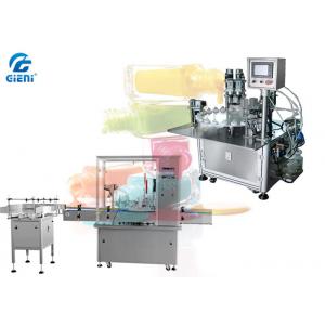 China Automatic / Semi Automatic Nail Polish Filling Machine , Nail Gel Polish Filler supplier