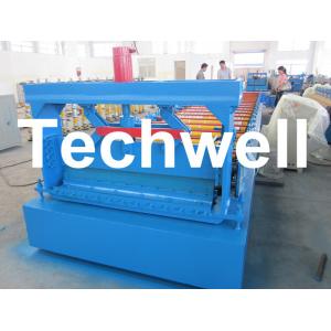 China 5.5 Kw Main Motor Power Color Steel Roof Wall Panel Roll Forming Machine For Roofing supplier