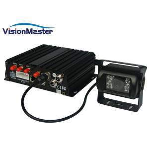 Double SD Card CCTV DVR Recorder , 720P 8 Channel Vehicle DVR With Camera
