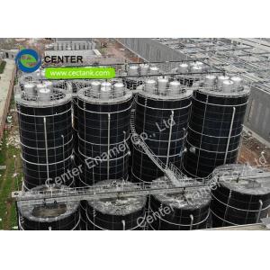 NSF Certificated Glass Fused To Steel Grain Storage Silos For Agricultural Industry