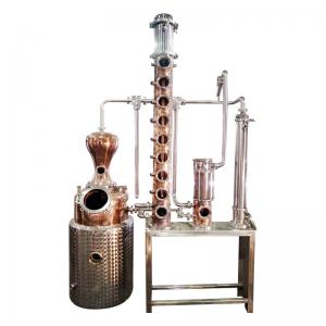 Popular Distillation Equipment for Alcohol Processing GHO 2023 SUS 304/Copper Material