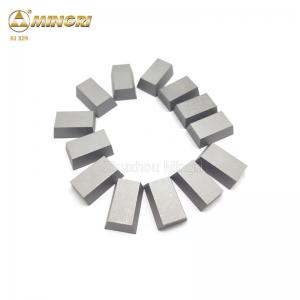 China Widia Carbide Welding Insert Tips Bk8 For Natural Stone Cutting Machines supplier