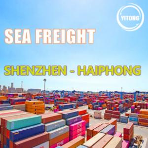 Each Wed 2 Days Sea Freight Logistics From Shenzhen China To Haiphong Vietnam